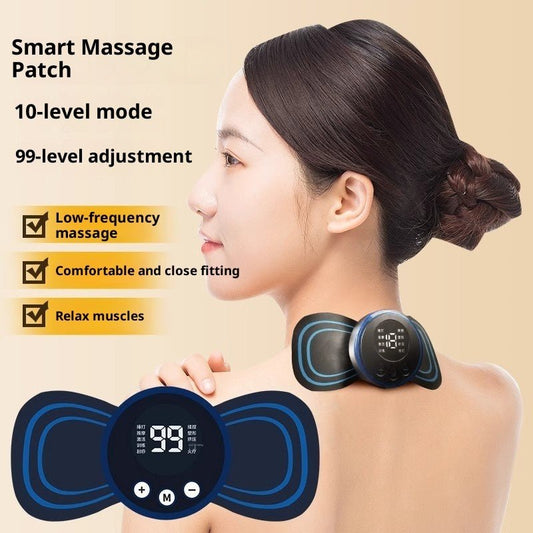 Cervical Massager Intelligent Pulse Multifunctional Shoulder Neck Waist Back Full Body Massager - Snug Winter Wonders