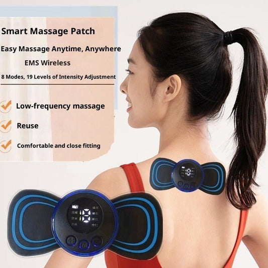 Cervical Massager Intelligent Pulse Multifunctional Shoulder Neck Waist Back Full Body Massager - Snug Winter Wonders